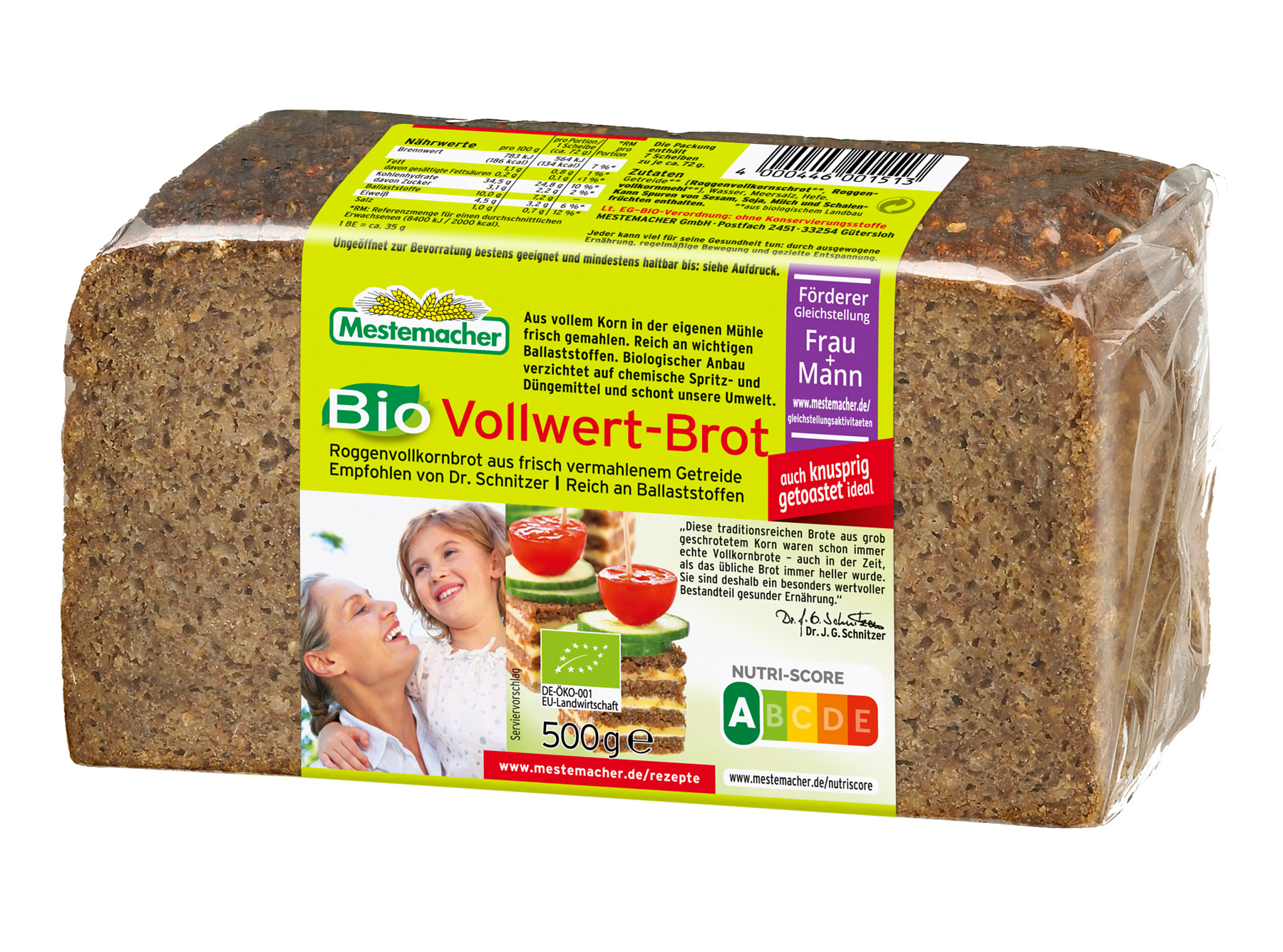 Bio Vollwert-Brot – Mestemacher.de