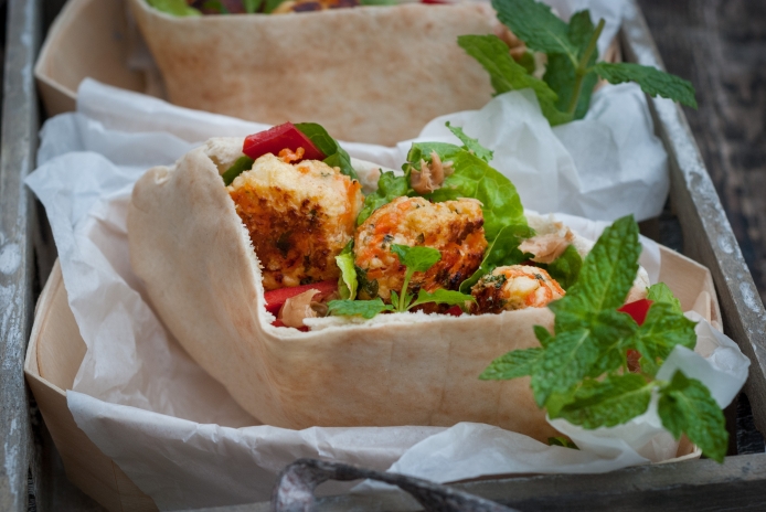 Vegetarischer Doner Kebab Mit Kase Minze Ballchen Mestemacher De