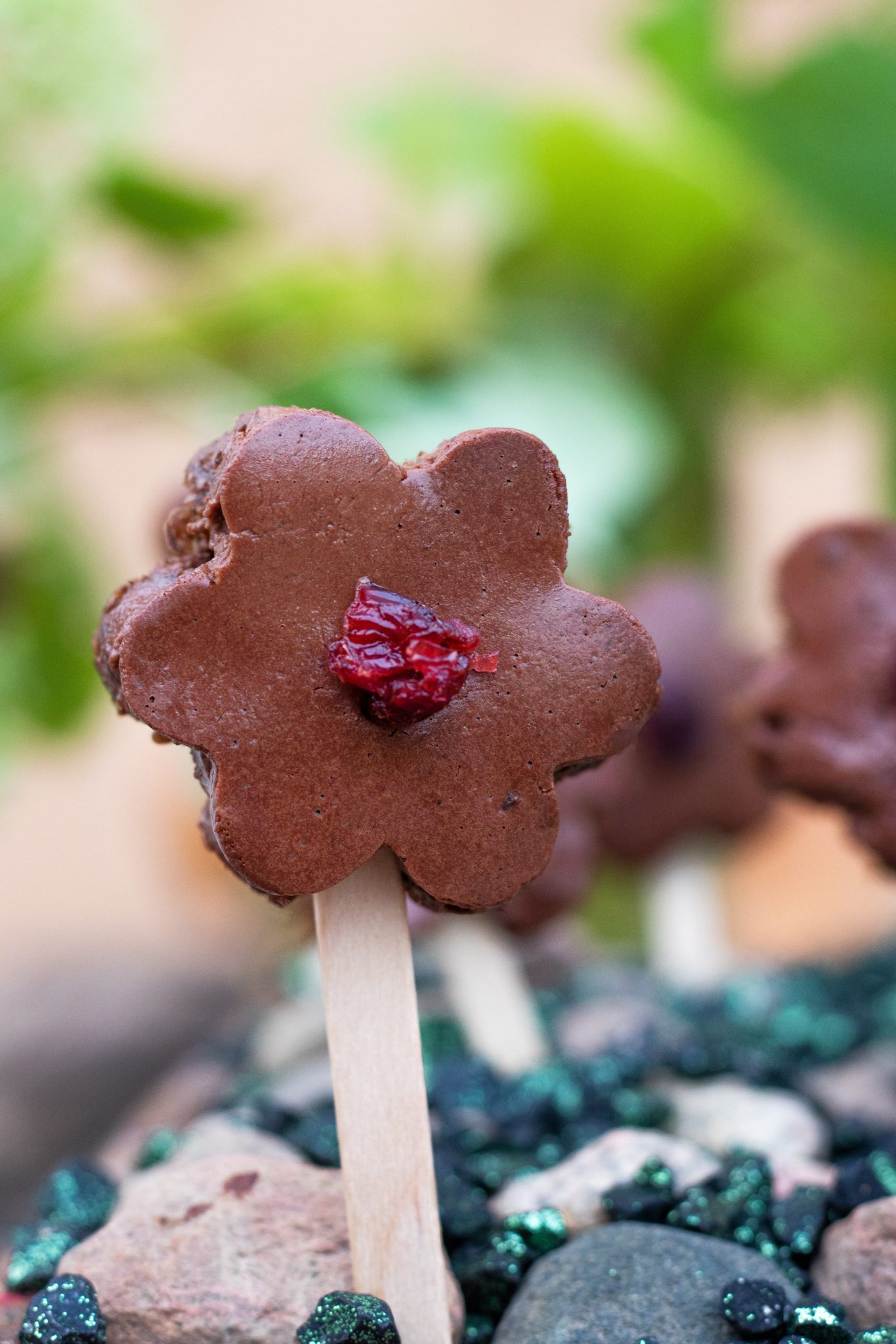 Westfälische Pumpernickel-Mousse-Pralinen am Stiel - Mestemacher.de