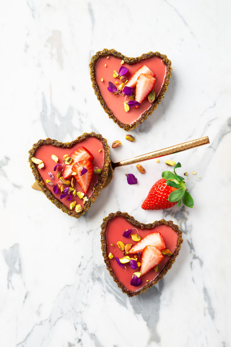 NO BAKE PANNA COTTA TARTE