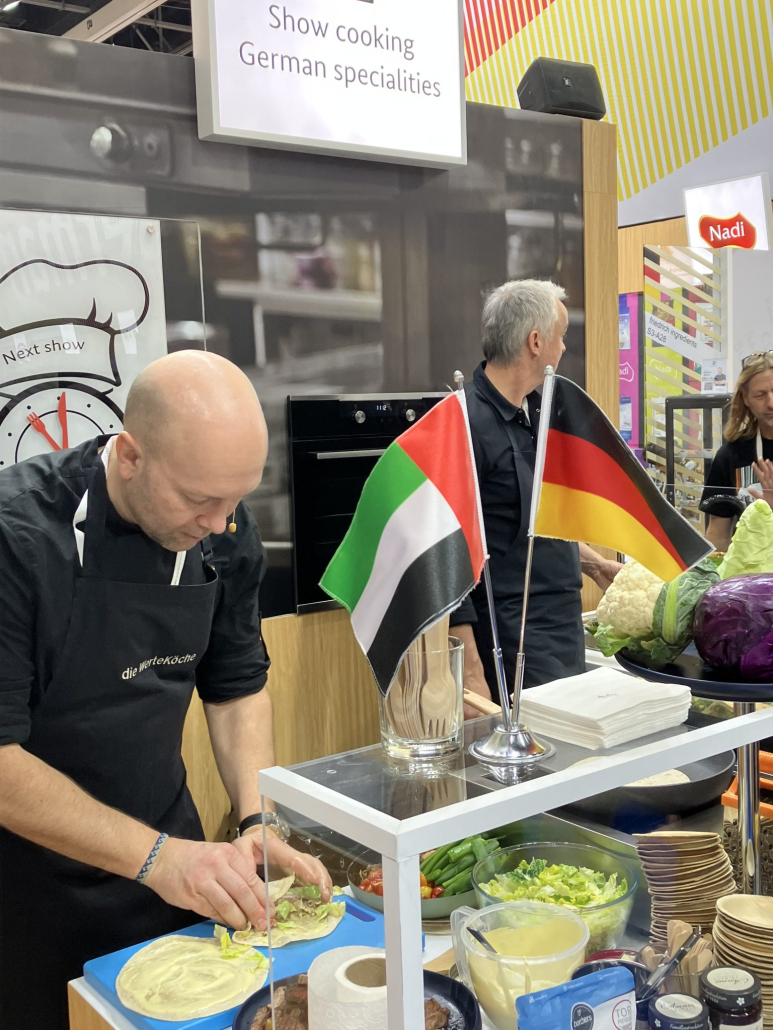 Gulfood 2024 in Dubai - Showkochen mit dem Bundesministerium für Ernährung und Landwirtschaft 